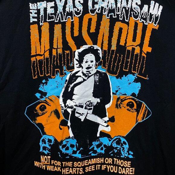 The Texas Chainsaw Massacre Who Will Survive Horror T-Shirt Large - Picture 2 of 5